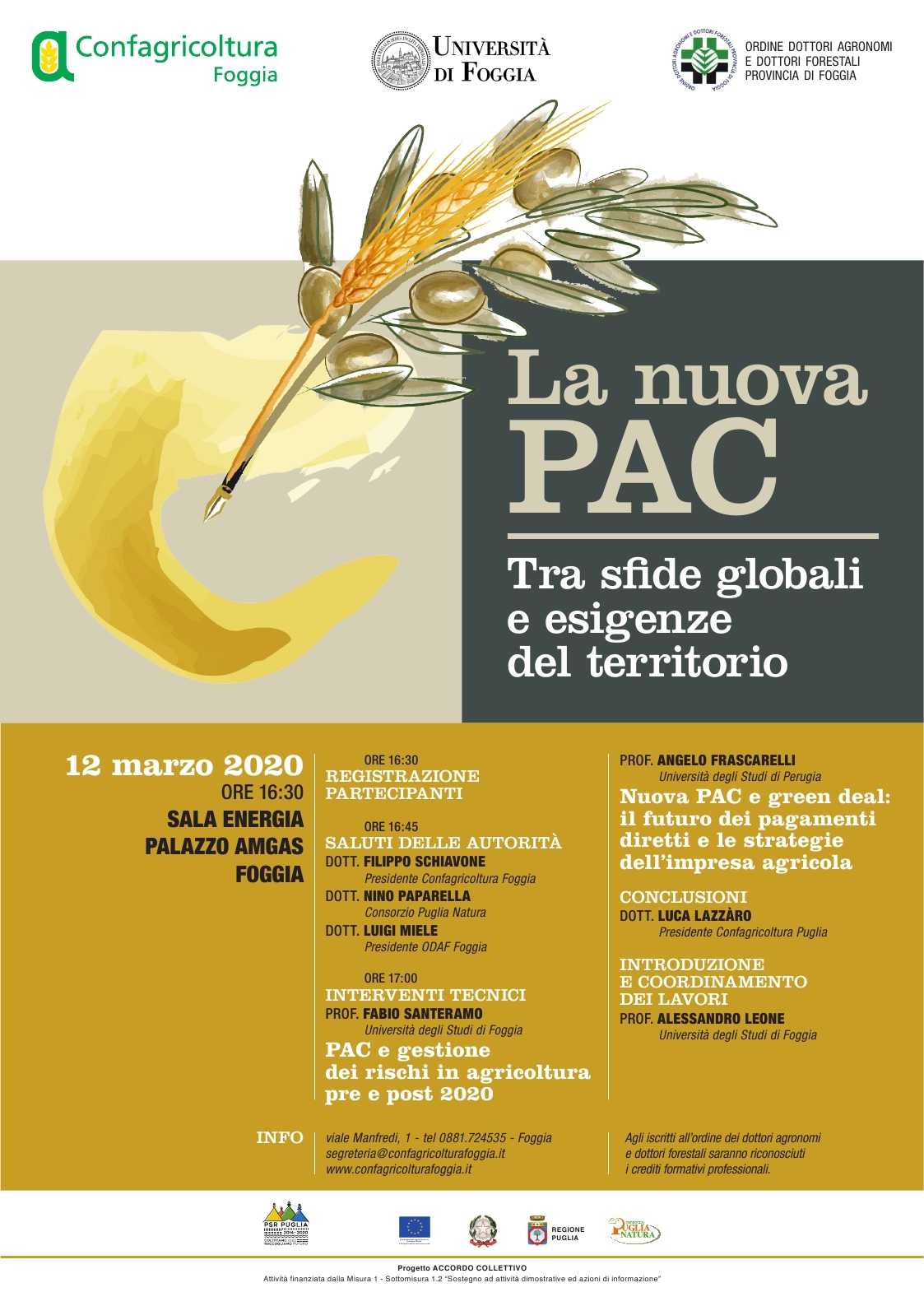 La nuova PAC: tra sfide globali e esigenze del territorio