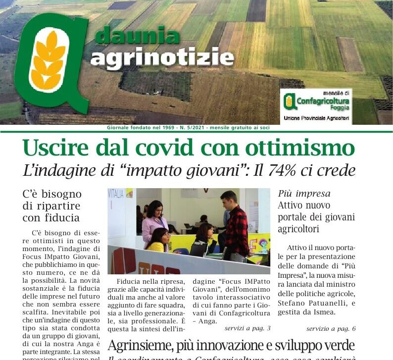 E’ on-line il Daunia Agrinotizie