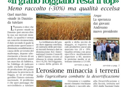 Daunia Agrinotizie luglio/agosto