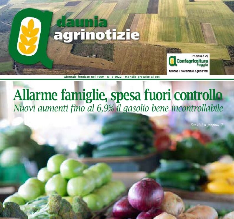 Daunia Agrinotizie Giugno