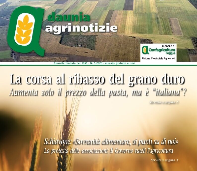 Daunia Agrinotizie di maggio