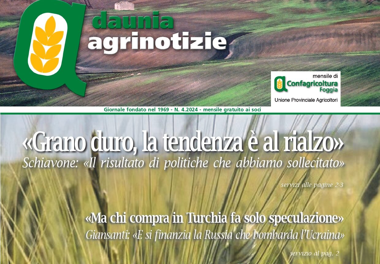 Daunia Agrinotizie Aprile